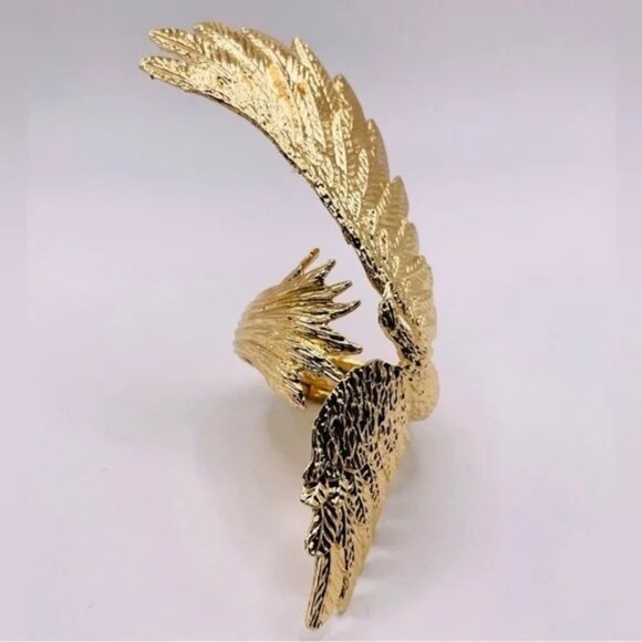 New Zara Gold Phoenix Cuff Bracelet ✨✨ With Gift Box 🎁 - Picture 2 of 8